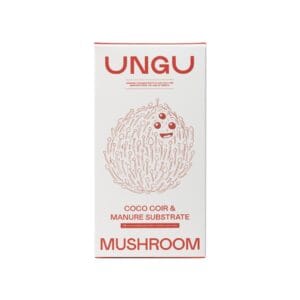 Box of UNGU Coco Coir and Manure Substrate for mushroom cultivation.