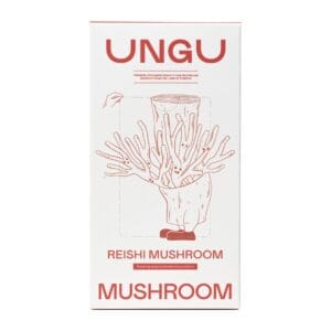 UNGU Reishi Mushroom Grow Kit – size S, unopened box for storage and freshness.